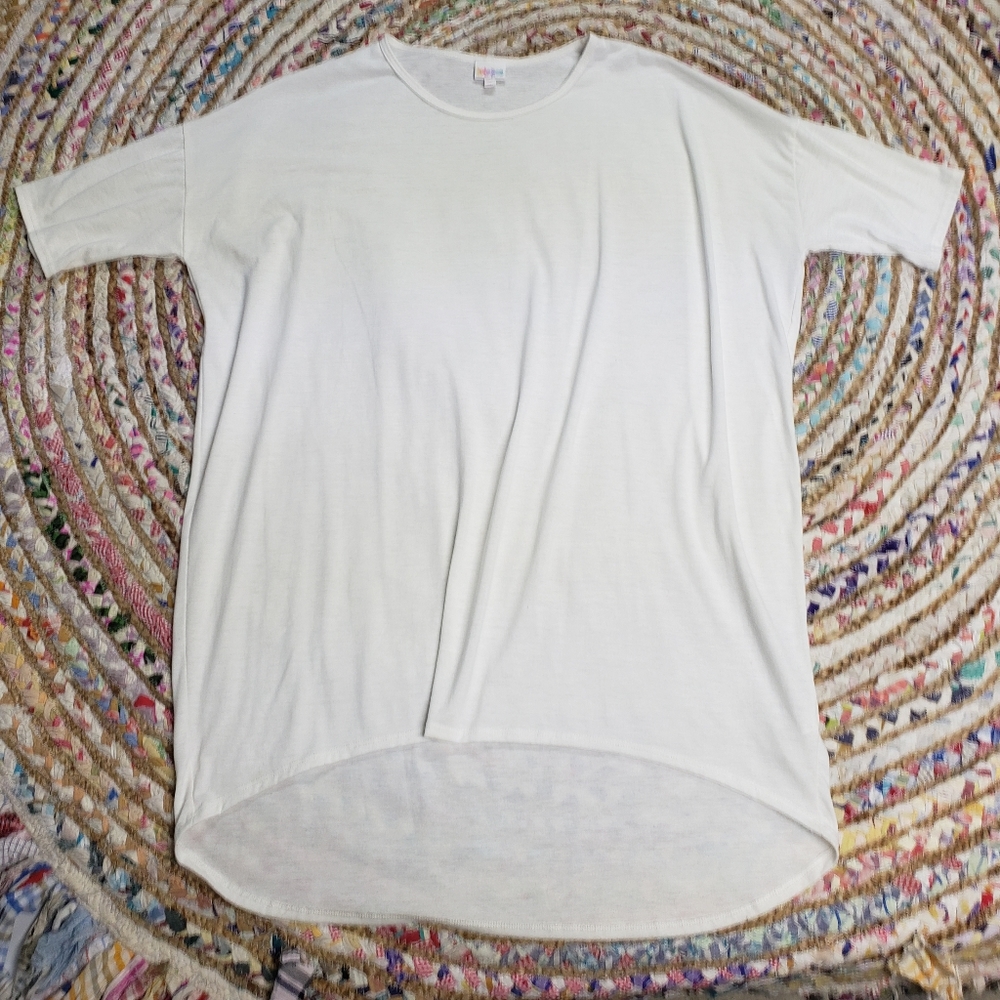 LuLaRoe white Irma